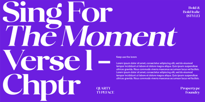 Quarty Cray Font Poster 5