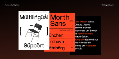 GC Morth Sans Font Poster 15