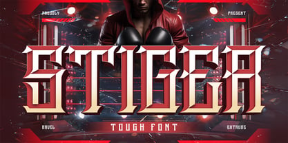 Stiger Font Poster 1