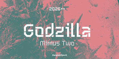 Rangmak Stencil Font Poster 5