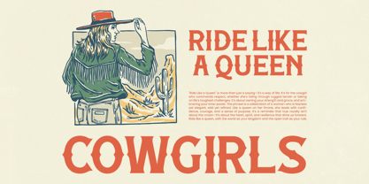 Regalion Rustic Font Poster 12
