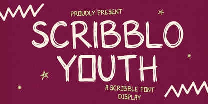Scribblo Youth Font Poster 1