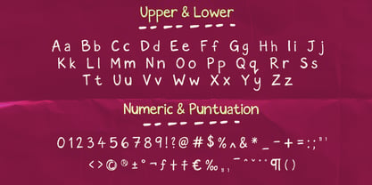 Scribblo Youth Font Poster 3