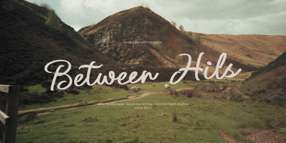 Northwick Cursive Font Poster 2