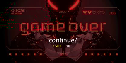 MGN Parallaxe Font Poster 5