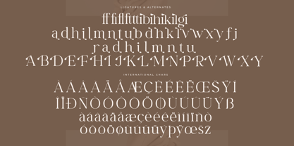 Begifta Font Poster 8