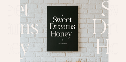 Begifta Font Poster 3