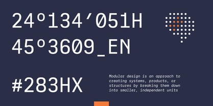 Cx Mono Font Poster 10