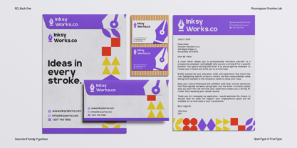 RCL Back One Font Poster 11