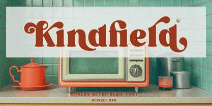 Kindfield Font Poster 1