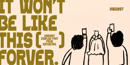 Madlost Font Poster 5