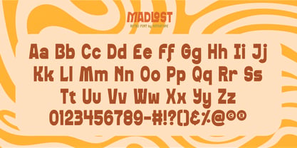 Madlost Font Poster 6
