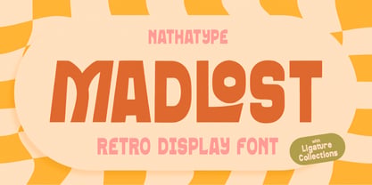 Madlost Font Poster 1