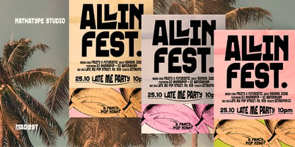 Madlost Font Poster 9