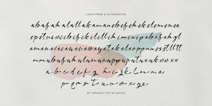 Burgiento Font Poster 12