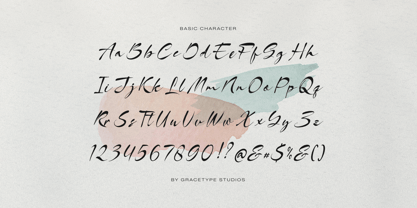 Burgiento Font Poster 10