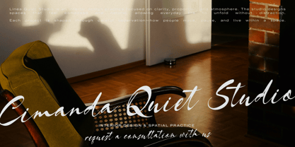 Burgiento Font Poster 6