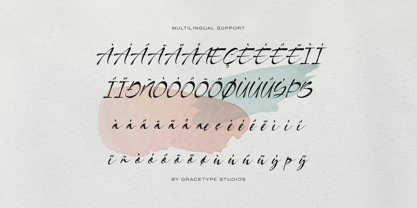 Burgiento Font Poster 11