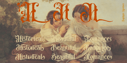Zaphyre Font Poster 2