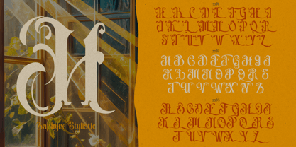 Zaphyre Font Poster 6