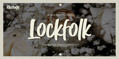 Blissfully Font Poster 3