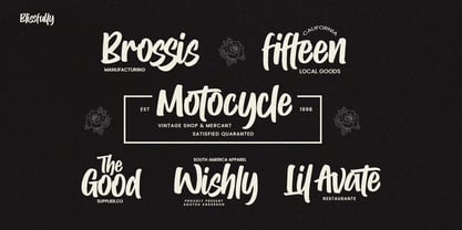 Blissfully Font Poster 9