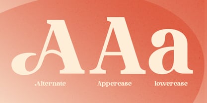 Peaching Font Poster 5