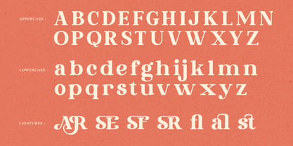 Peaching Font Poster 2