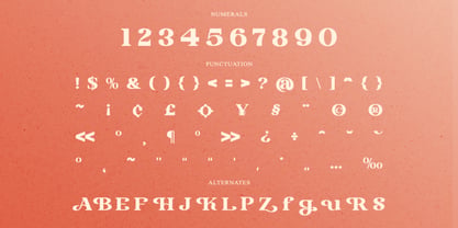 Peaching Font Poster 3