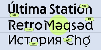 Neopol Print Font Poster 3