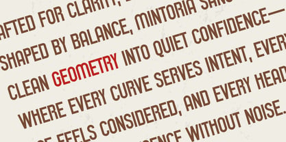 Mintoria Font Poster 5