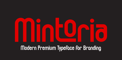 Mintoria Font Poster 1