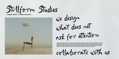 Ferdan Ligate Font Poster 4