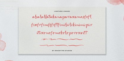 Ferdan Ligate Font Poster 12