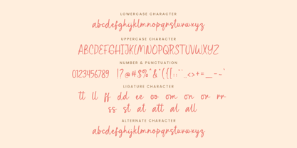 Natural Pastel Font Poster 7