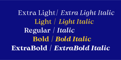 Olin Font Poster 5