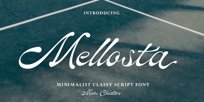 Mellosta Font Poster 1