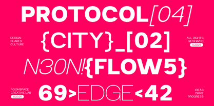 RCL Sendigo Font Poster 12