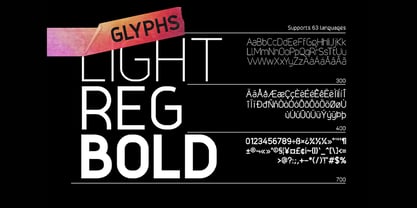 Gilox Font Poster 2