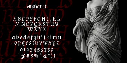 Obsidian Monolith Font Poster 6
