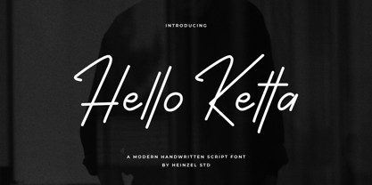 Hello Ketta Font Poster 1