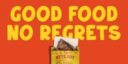 Chubsy Snack Font Poster 3