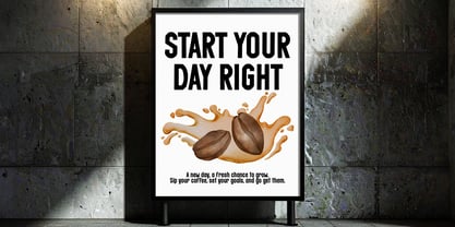 Mockclays Font Poster 3