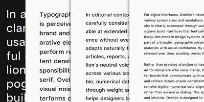 Ovelion Font Poster 4