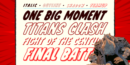 Clash Of Titans Font Poster 3
