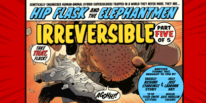 Clash Of Titans Font Poster 4