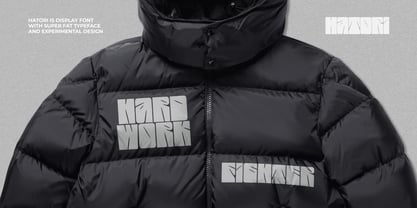 Hatori Font Poster 4