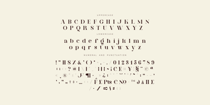 Brista Font Poster 10