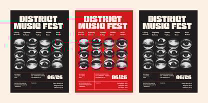 GR Candle Font Poster 6