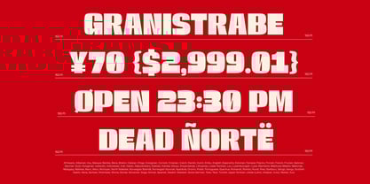 GR Candle Font Poster 10